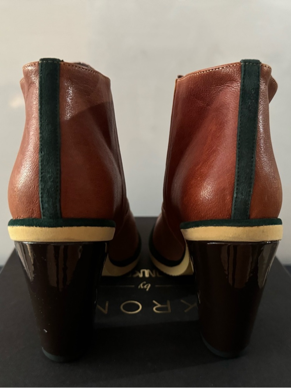 Leather Kron By Kronkron Brown boots - Picture 7 of 7